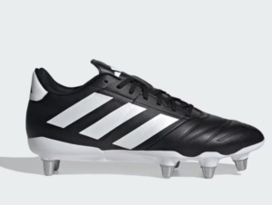 adidas Kakari Elite Soft Ground Rugby Boots / Football Boot Black/White (Adults)