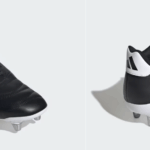 adidas Kakari Elite Soft Ground Rugby Boots / Football Boot Black/White (Adults) - Image 4