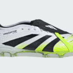 adidas Predator Pro Fold-Over Tongue Firm Ground Football Boots Cloud White / Core Black / Lucid Lemon (Adults) - Image 9
