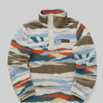 COLUMBIA Helvetia™ II Sherpa Half Snap Printed Fleece  Blue River (Kids) - Image 3