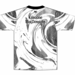 O'Neills Kilruane MacDonagh's GAA Training Jersey White/Black (Kids / Adults) - Image 2