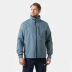 Helly Hansen Crew Midlayer Jacket  Washed Navy (Mens) - Image 6