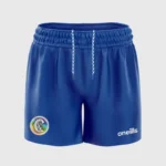 O'Neills Printed Camogie Shorts Crested Royal Blue - Image 3