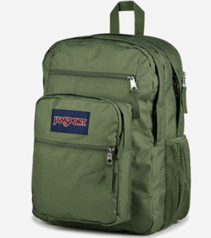 JANSPORT BIG STUDENT BAG 34L-ARMY GREEN