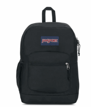 Jansport Cross Town Plus School Bag Back Pack 26L BLACK