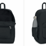 Jansport Cross Town Plus School Bag Back Pack 26L BLACK - Image 4
