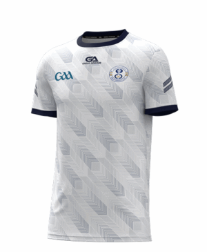 Silvermines GAA Gaelic Armour Training Jersey White/Grey/Navy (Kids/Adults)