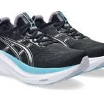 Asic GEL-NIMBUS™ 27 Running Shoe   Black/Dusk Violet (Women’s) - Image 7