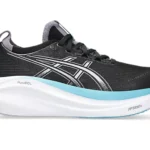 Asic GEL-NIMBUS™ 27 Running Shoe   Black/Dusk Violet (Women’s) - Image 2
