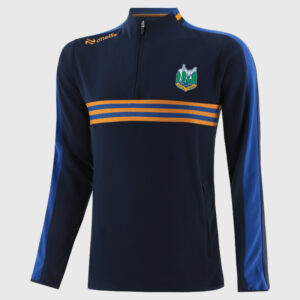 O'Neills Kiladangan GAA Dromore Half Zip Top Marine/Royal/Amber (Kids/Adults)