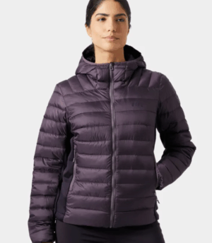 Helly Hansen Verglas Down Hybrid Hooded Jacket 2.0 Smoked Purple (Women's)