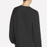 Skechers SKECHLUXE Elevate Crewneck Sweatshirt Top  Black (Women's) - Image 3