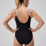 Speedo Shaping Printed Luna Lustre Swimsuit   Indigo Glow (Women's) - Image 6