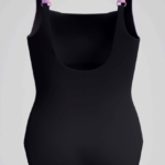 Speedo Shaping Printed Luna Lustre Swimsuit  Neon Violet (Women's) - Image 4