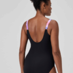 Speedo Shaping Printed Luna Lustre Swimsuit  Neon Violet (Women's) - Image 7