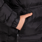 Kilruane MacDonaghs GAA O’Neills   Eclipse Hooded Padded Jacket  Black (Kid's /Adults) - Image 4