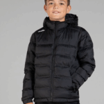 Kilruane MacDonaghs GAA O’Neills   Eclipse Hooded Padded Jacket  Black (Kid's /Adults) - Image 6