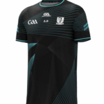 Kilruane MacDonaghs GAA Training Jersey Black/Cyan (Kids/Adults) - Image 4