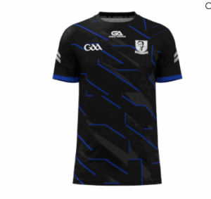 Kilruane MacDonaghs GAA Training Jersey Black/Blue (Kids/Adults)