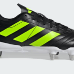Adidas Kakari Soft Ground Rugby Boots Core Black / Lucid Lemon / Cloud White (Adults) - Image 6