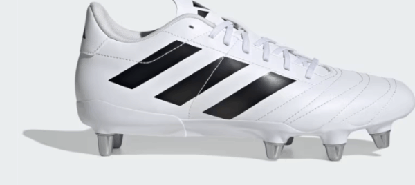 Adidas Kakari Soft Ground Rugby Boots   Cloud White (Adults)