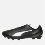 Puma Vitoria II FG/?AG Firm/?Artificial Ground Football Boots Black/? White - Image 5