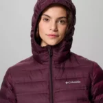Columbia Lake 22™ II Down Long Hooded Jacket Moonvista (Women's) - Image 4