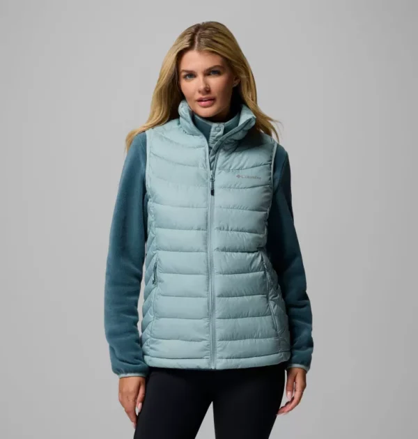 Columbia Powder Lite™ II Insulated Vest Gilet Crushed Blue (Women's)