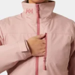 Helly Hansen Crew Midlayer Sailing Jacket 2.0 Pink Salt (Women's) - Image 3
