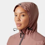 Helly Hansen Long Belfast Winder Jacket Ash Rose Pink (Women's) - Image 5