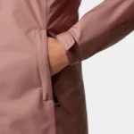 Helly Hansen Long Belfast Winder Jacket Ash Rose Pink (Women's) - Image 6