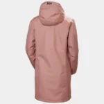 Helly Hansen Long Belfast Winder Jacket Ash Rose Pink (Women's) - Image 8