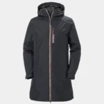 Helly Hansen Long Belfast Winder Jacket Ebony (Women's) - Image 3