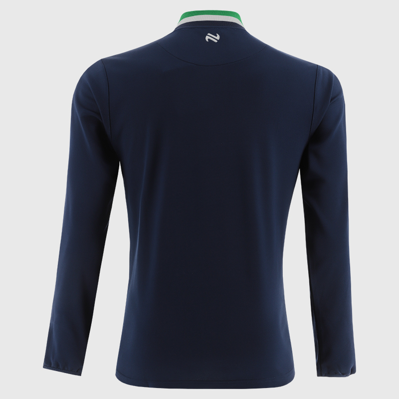 O'Neills Templederry GAA Dromore Half Zip Top Marine/Emerald/White (Kids/Adults) - Image 4