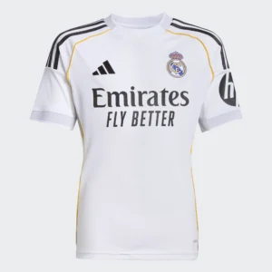 Adidas Real Madrid Home Jersey Kids   25/26 (white)
