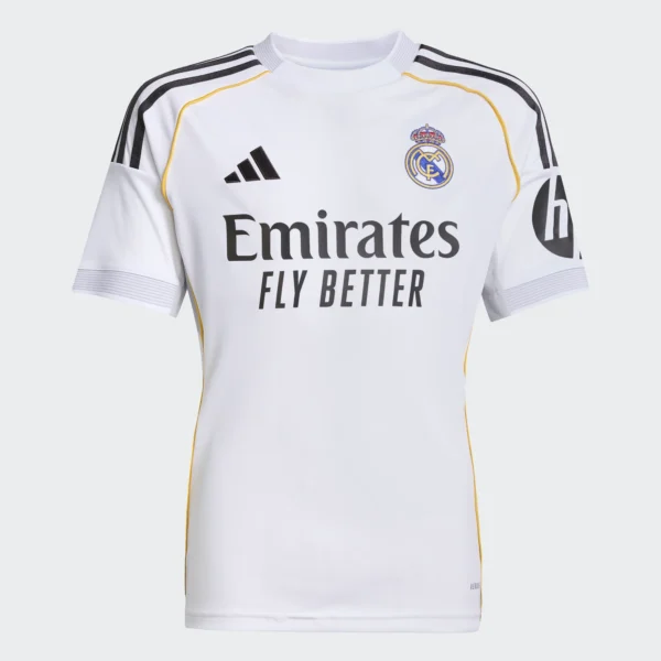 Adidas Real Madrid Home Jersey Kids   25/26 (white)