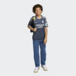 Adidas Real Madrid Away Jersey Kids   25/26 (navy) - Image 3