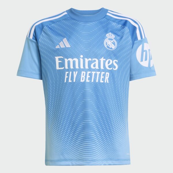 Adidas Real Madrid Home Goal keeper Jersey KIDS 25/26 (Blue)