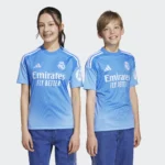 Adidas Real Madrid Home Goal keeper Jersey KIDS 25/26 (Blue) - Image 5