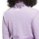 adidas Ultimate 365 Textured Golf Jacket Powder Plum )Women’s) - Image 3