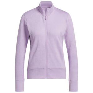 adidas Ultimate 365 Textured Golf Jacket Powder Plum )Women’s)