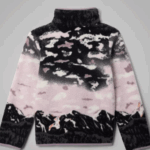 Columbia Helvetia™ II Sherpa Half Snap Printed Fleece Crushed Shale Purple (Kids) - Image 3
