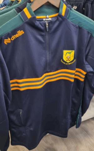 O’Neills Toomevara GAA Dromore Half Zip Top Marine/Bottle/Amber (Kids/Adults)