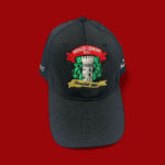 Nenagh Ormond Rugby Club Baseball Peak Cap Black/Grey (Adults) - Image 2