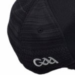 Toomevara GAA Club Baseball Peak Cap Black/Grey (Adults) - Image 3