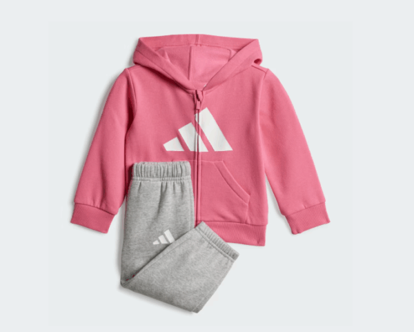 adidas Essentials Infant Track Suit Pink Fusion (Kids)