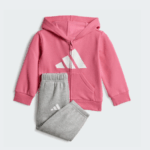 adidas Essentials Infant Track Suit Pink Fusion (Kids) - Image 4