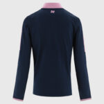 Tipperary GAA O’Neill’s Hydra 184 Brush Half Zip Top  Navy Pink (Kids/Adults) - Image 2