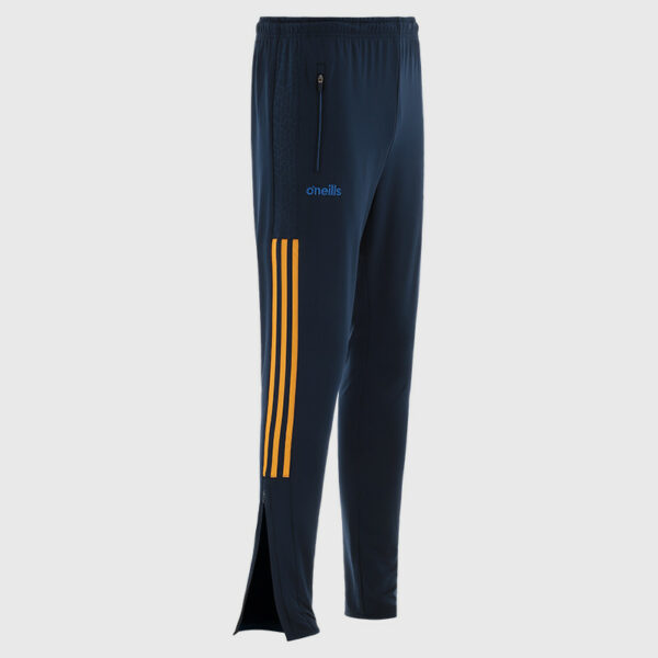 O’Neills Tipperary GAA  Hydra Brushed Skinny Tracksuit Bottom Pant  Marine Royal Amber (Adults / Kids)
