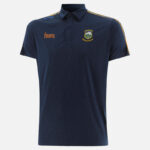 O’Neills Tipperary GAA Men's Hydra Polo Shirt Marine Royal Amber (Men's) - Image 2